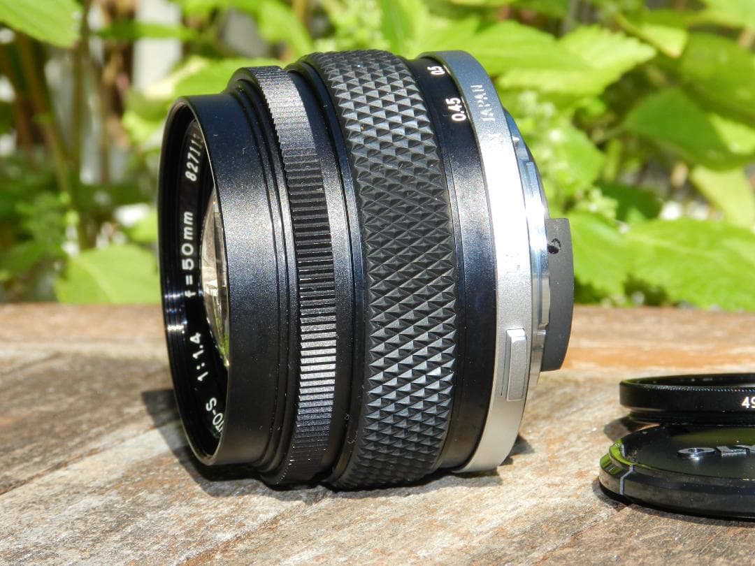 極美品　OM-SYSTEM ZUIKO MC AUTO-S 50mm f/1.4