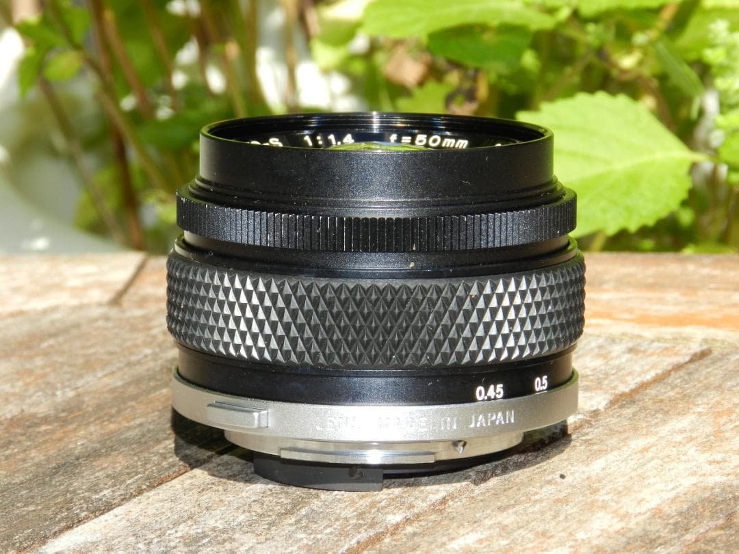 極美品　OM-SYSTEM ZUIKO MC AUTO-S 50mm f/1.4