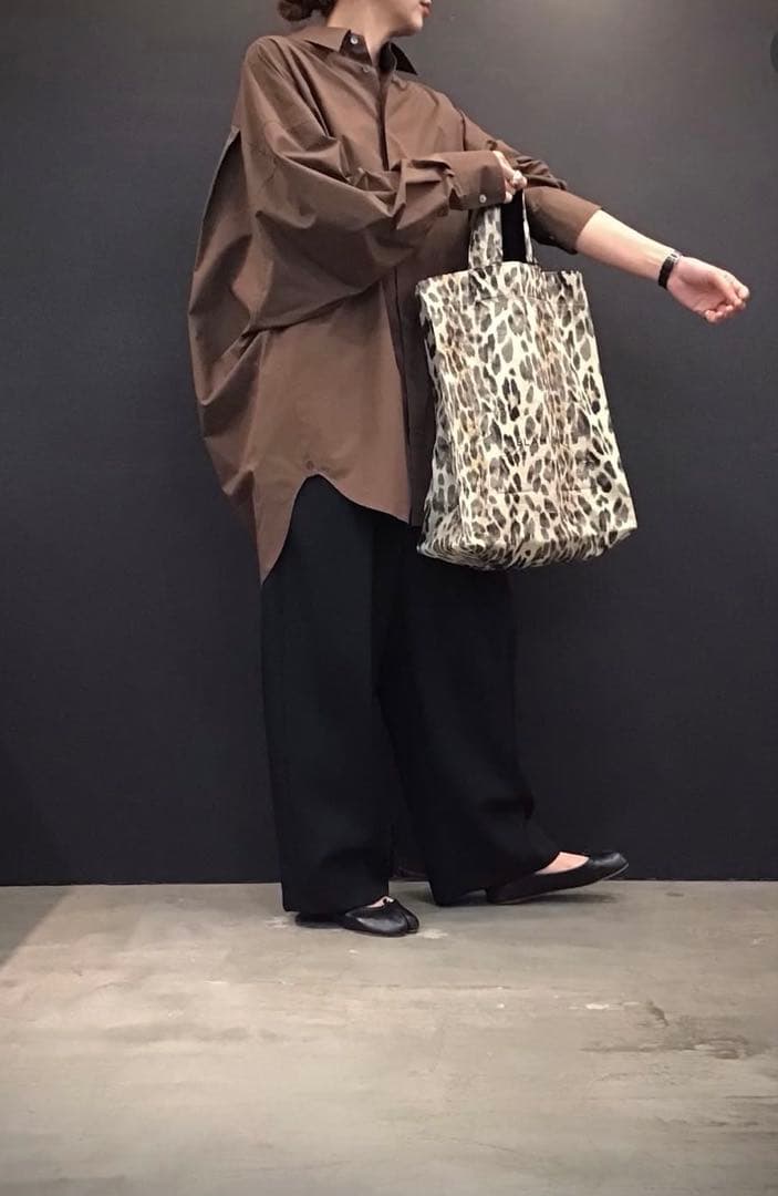 （未使用）BLAMINK コットン レギュラー カラーシャツ 36