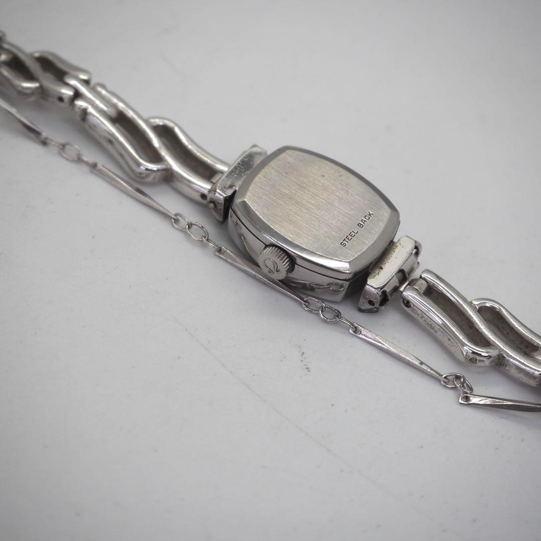 719【美品】OMEGA 時計　DeVille レディース　手巻き　シルバー