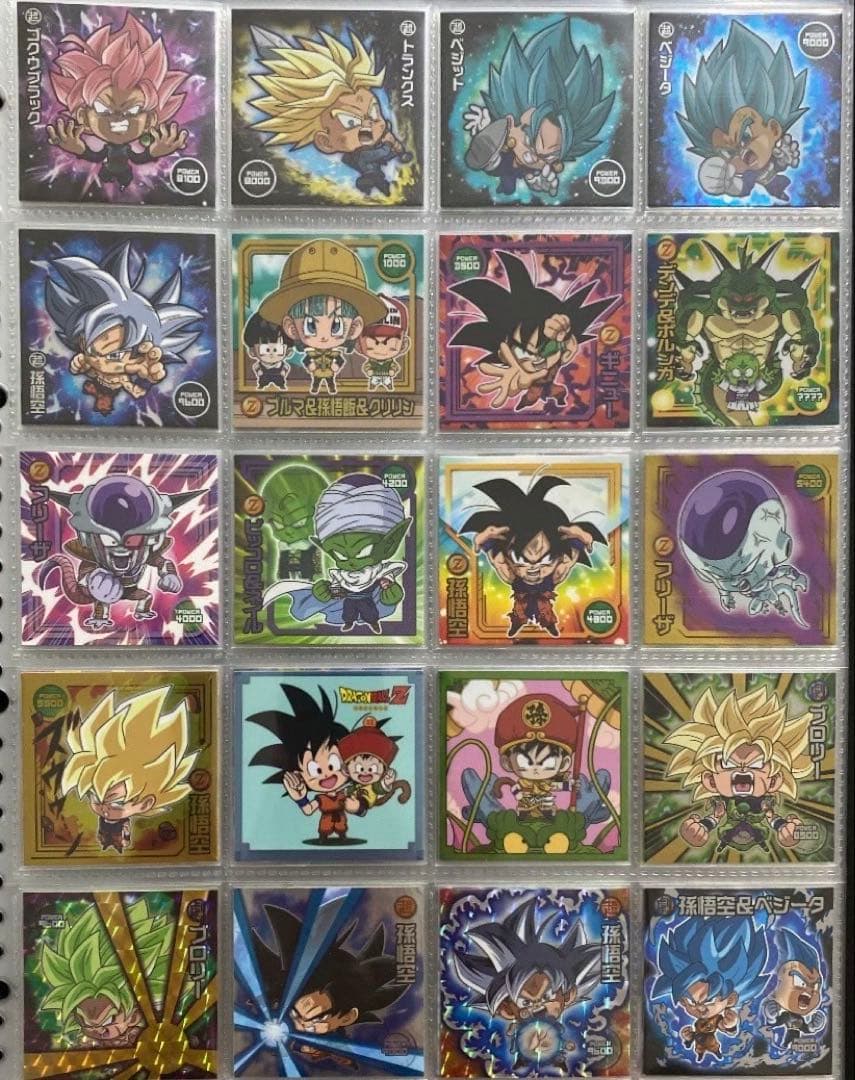 【1/31まで‼︎】ドラゴンボール 超戦士 シール ウエハース コンプ セット