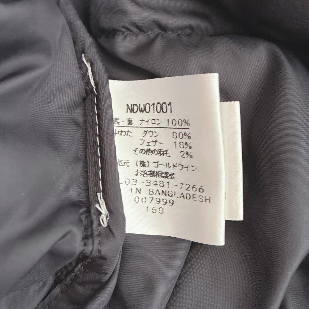 THE NORTH FACE ダウンジャケット ヌプシ センターロゴ 700 L