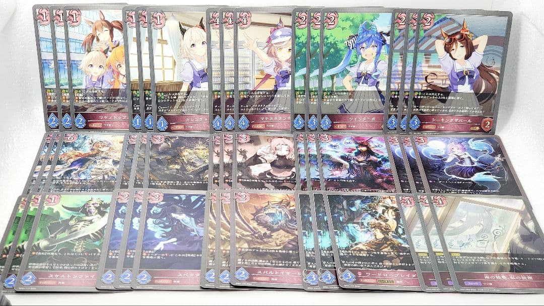 【シャドウバースエボルヴ】　ナイトメア　デッキパーツ　ルナ　まとめ売り