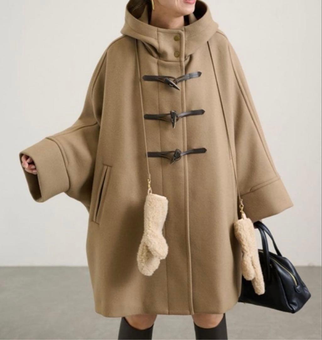 FRAMeWORK メルトンダッフルポンチョコート