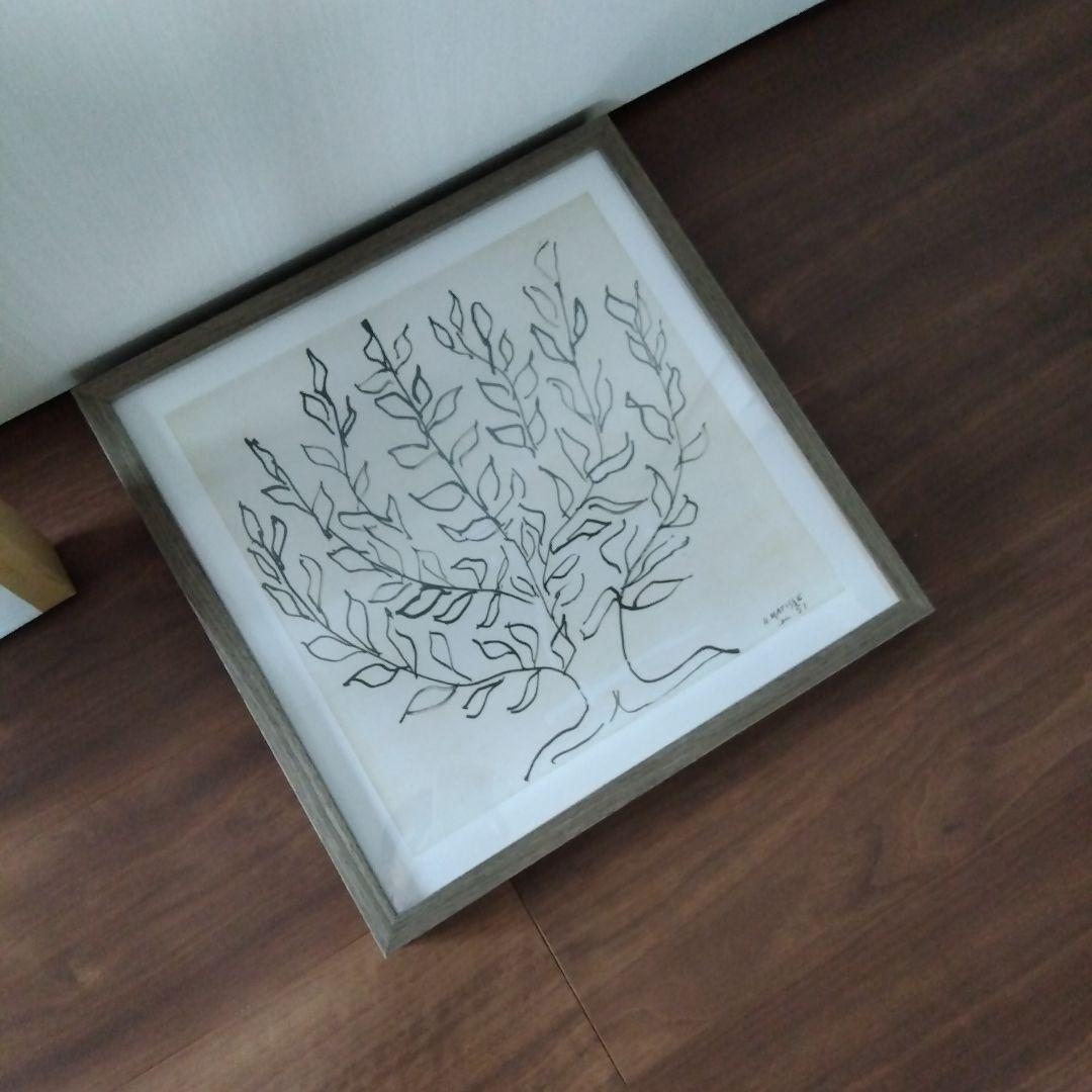 美工社 アートパネル Henri Matisse アンリ・マティス　低木