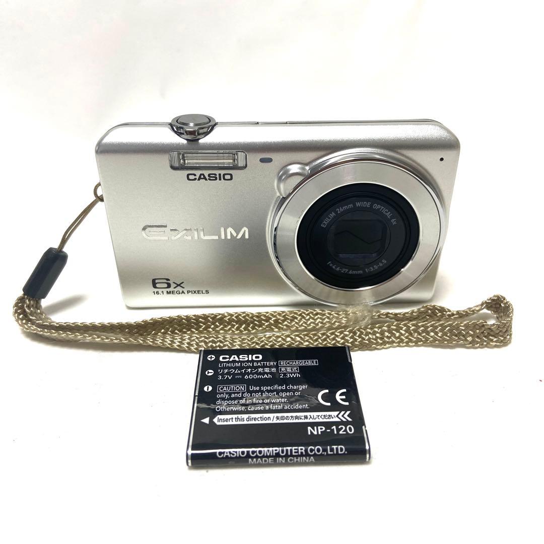 CASIO カシオ EXILIM エクシリム EX-ZS28 コンデジ シルバー