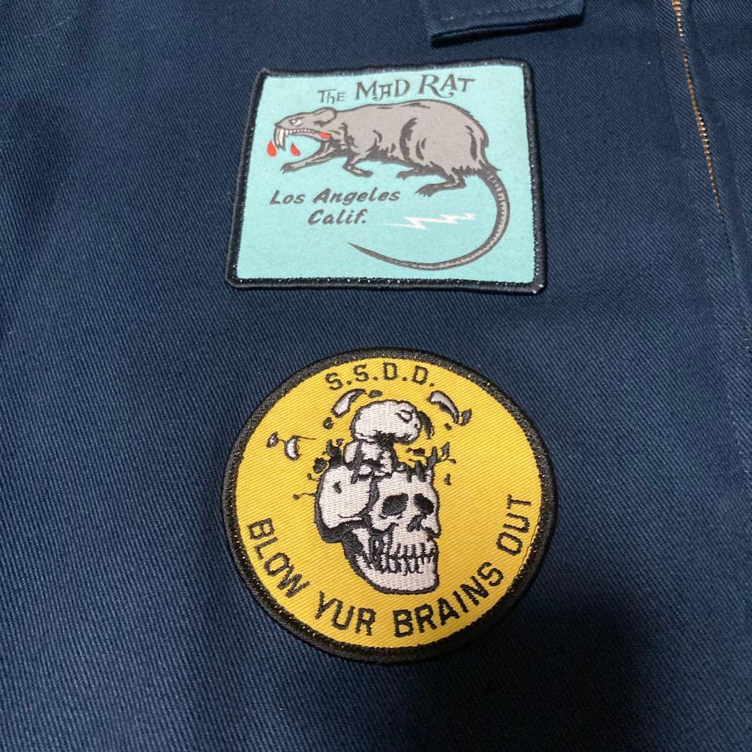 FUCT SSDD THE MAD RAT ジャケット　Lサイズ