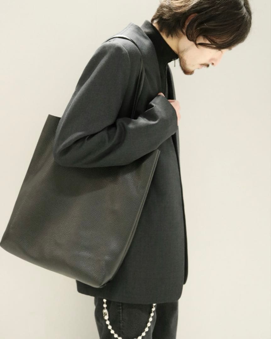 【SLOW×Lui's/スロウ×ルイス】 2WAYレザーバッグBLACK