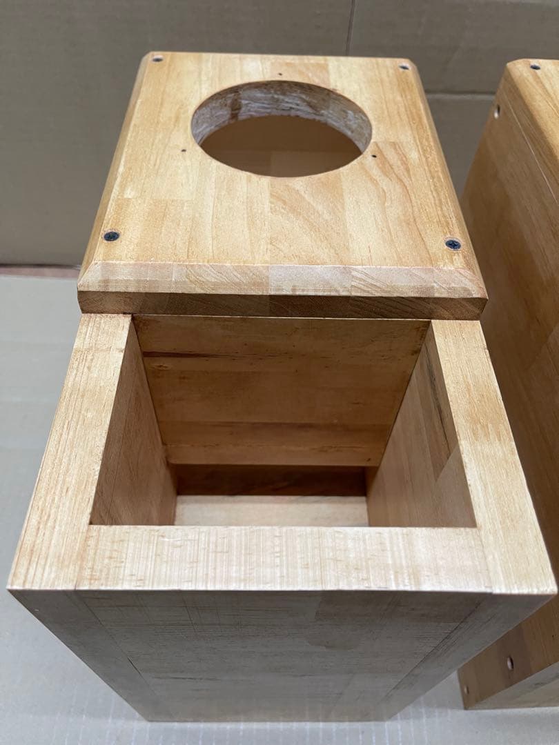 バックロードホーン9.2cmユニット搭載自作スピーカー