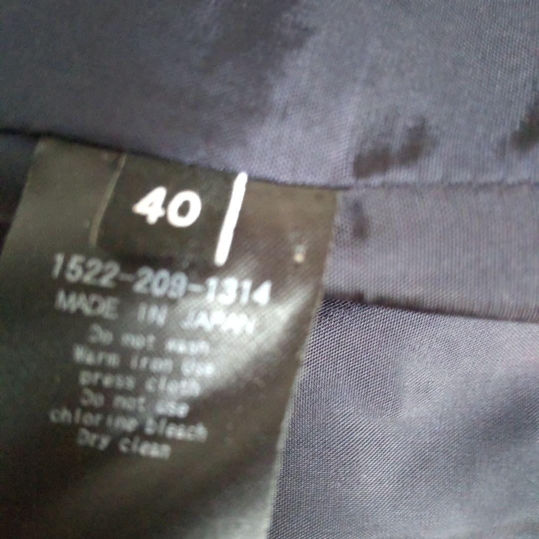 UNITED ARROWS TOKYO　ウール100％　パンツスーツ　濃紺