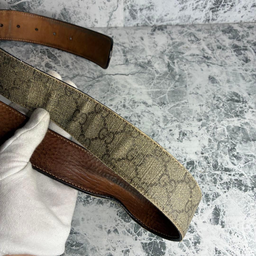 ✨GUCCI✨　グッチ　ベルト　インターロッキング　ロゴ