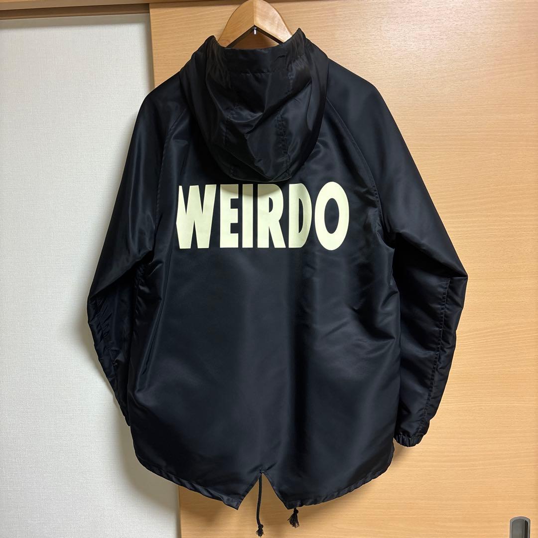 WEIRDO ウィアード ブラック ナイロンジャケット M