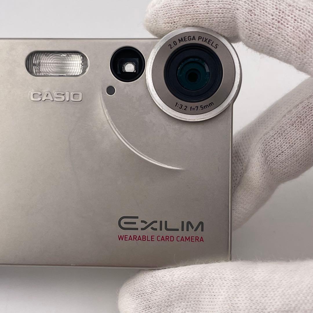 レトロ⭕️良品【動作oK!】CASIO EXILIM CARD EX-S2