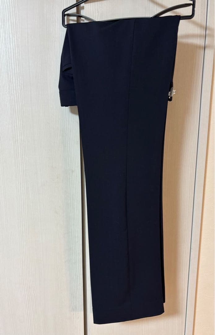 【美品】Theory セオリー　レディースパンツスーツセット　ネイビー　サイズ4