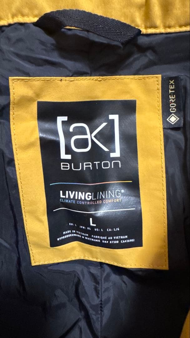 [ak] Burton GORE-TEX(2レイヤー) パンツ XL