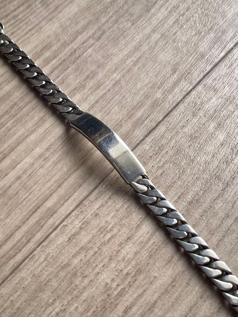 【最終値下げ】ヴィンテージティファニー 喜平 IDブレスレット シルバー925