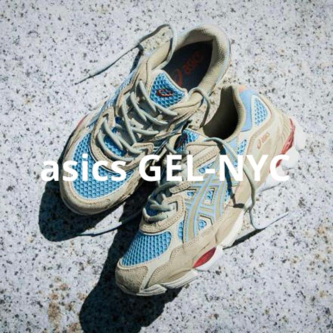 美品 asics GEL NYC Harbor Blue 28.0 US 10