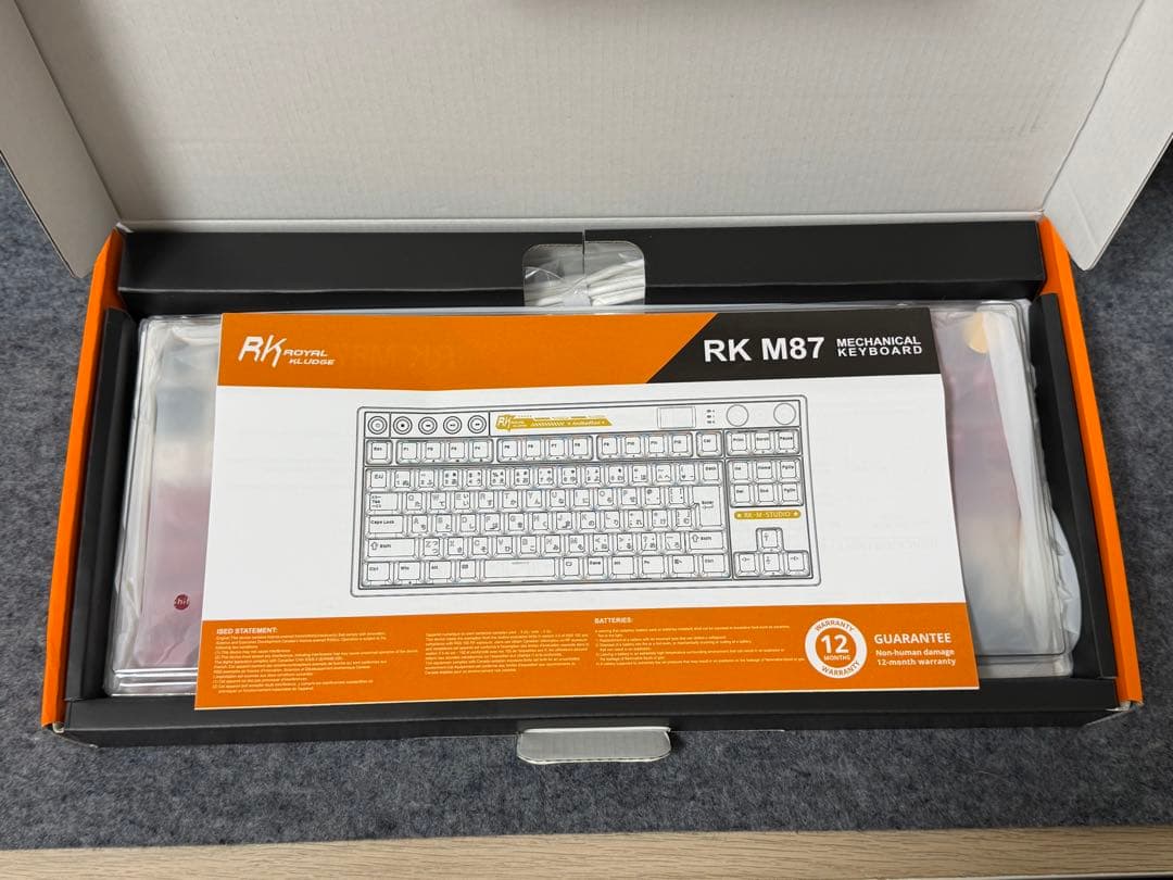 RK  KLUDGE M87 RGBキーボード