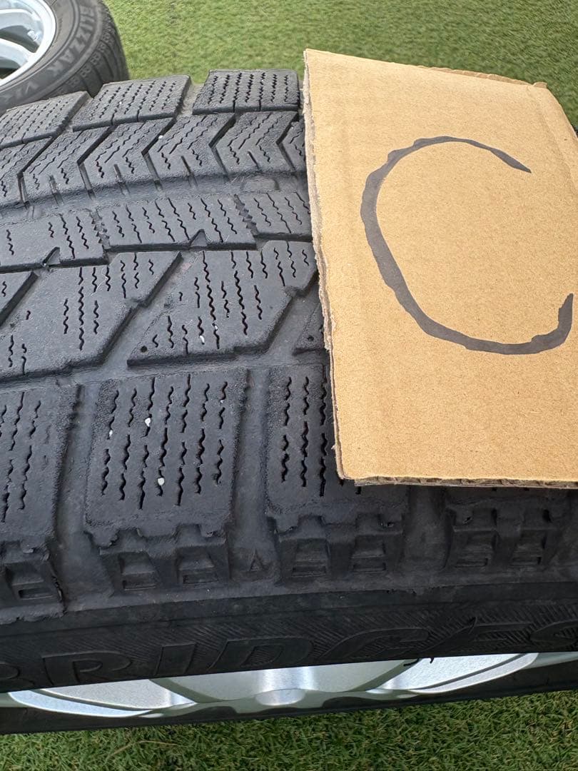 冬タイヤホイールセット 195/65R15 ブリヂストンECO FORME