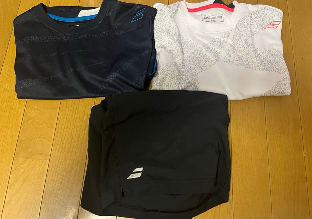 バボラ　メンズ　テニスウェア上下セット