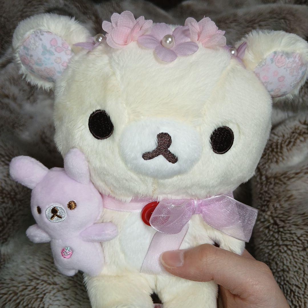 【超希少】2016年コリラックマ 花柄 ぬいぐるみ 有楽町マルイ　タグ付き