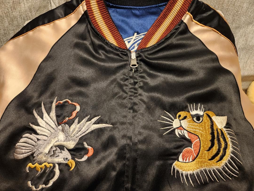 ミ*ズ様 テーラー東洋 リバーシブル スカジャン　M18247 M品番 テキサス