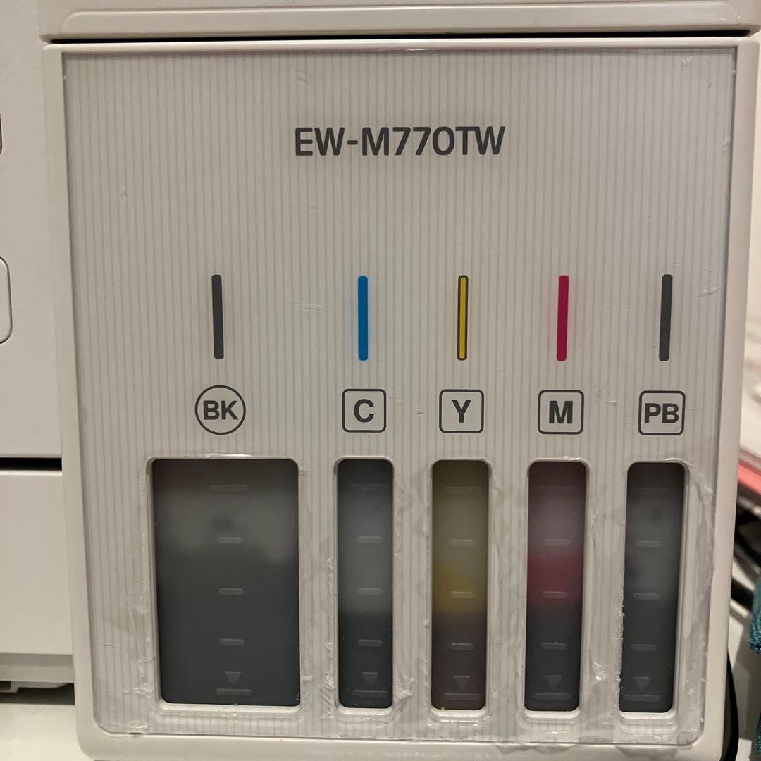 【不具合】 EPSON EW-M770TW