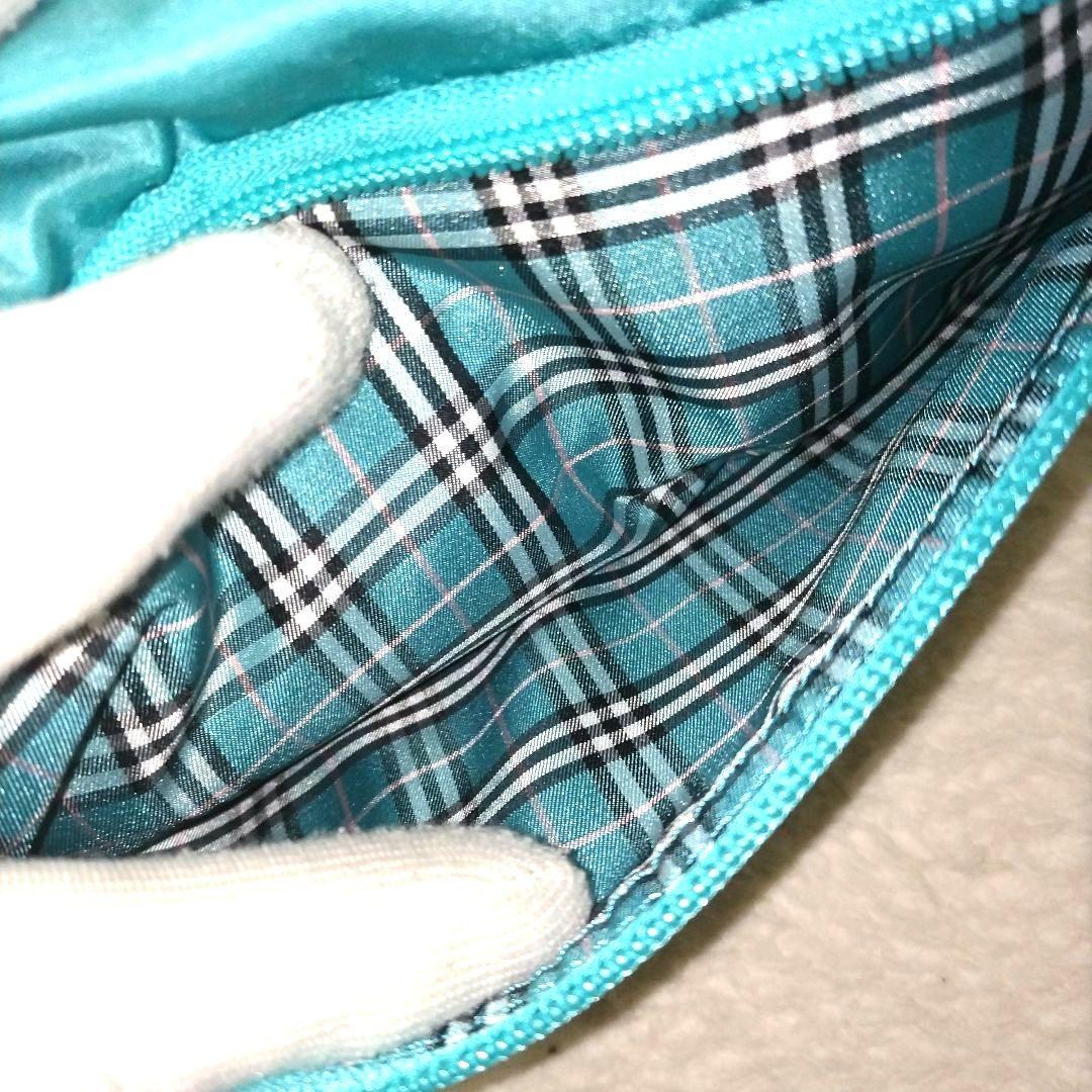 【希少色】バーバリーブラックレーベル ノバチェック ホースロゴ ウエストバッグ