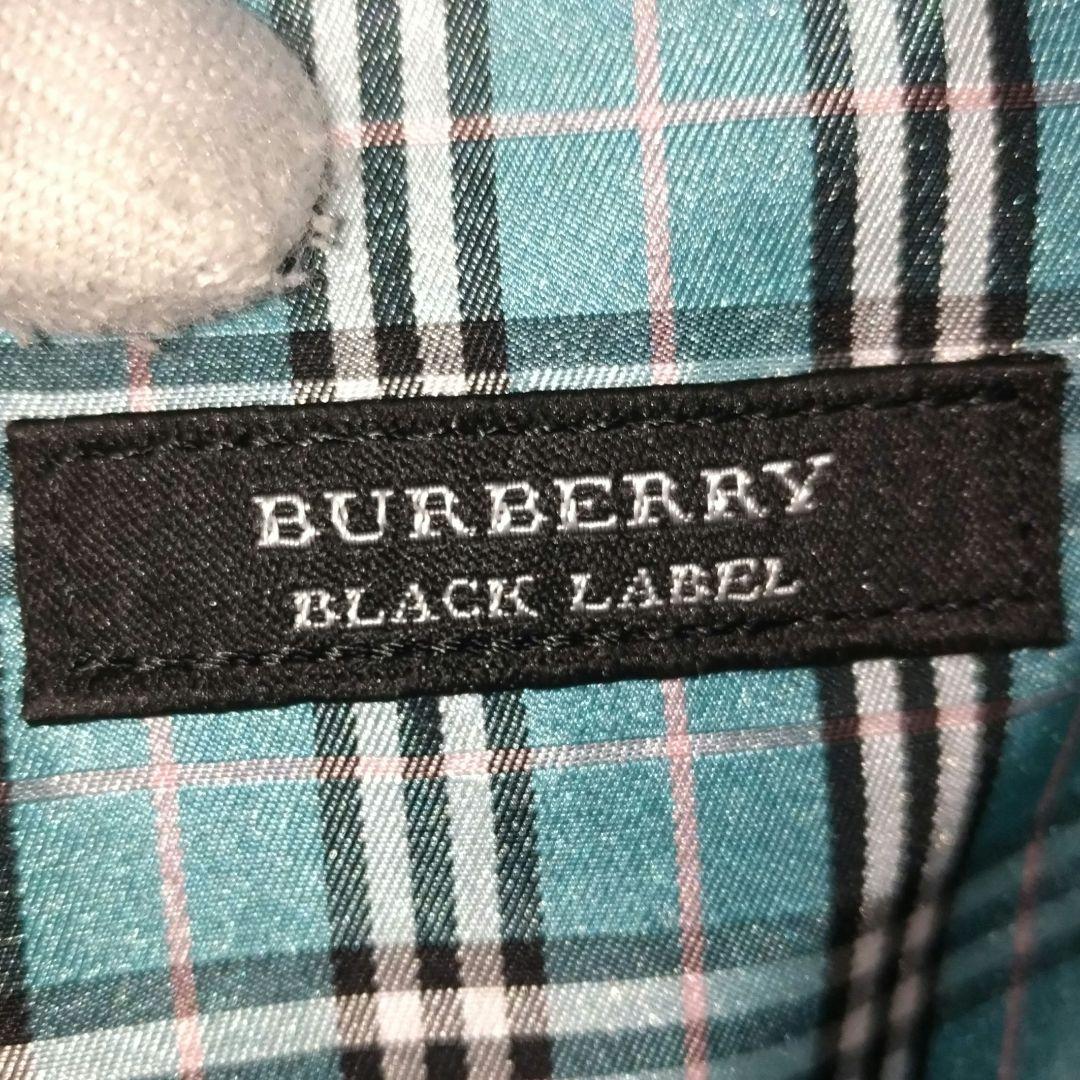 【希少色】バーバリーブラックレーベル ノバチェック ホースロゴ ウエストバッグ