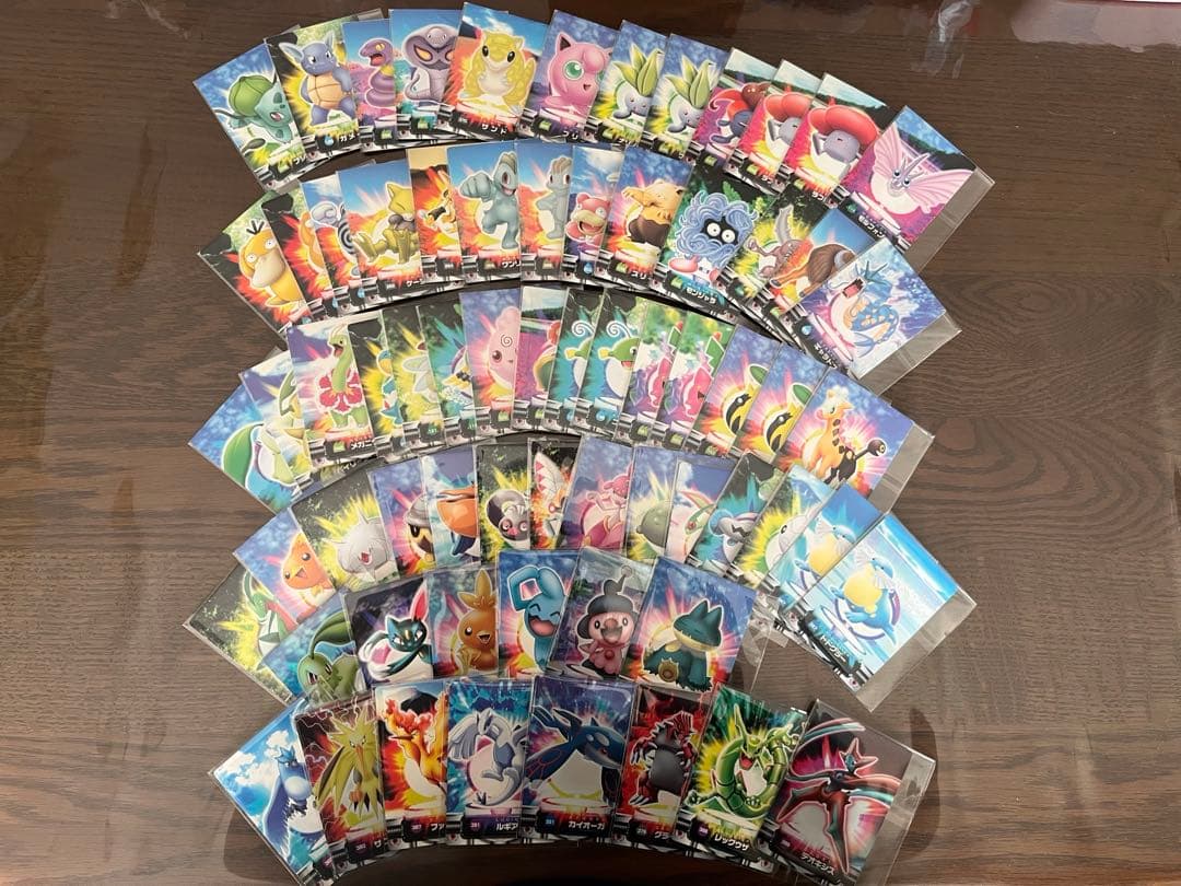 ポケモンずかんカード　まとめ売り　68枚　ポケモン図鑑　希少　レア