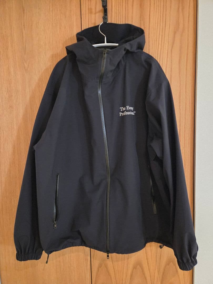 【希少XXL】ennoy 3LAYER SHELL HOODIE BLACK