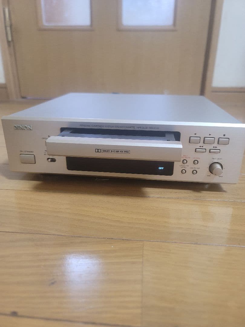 【動作OK！！】カセットデッキ　DENON　デノン　DRR-F100