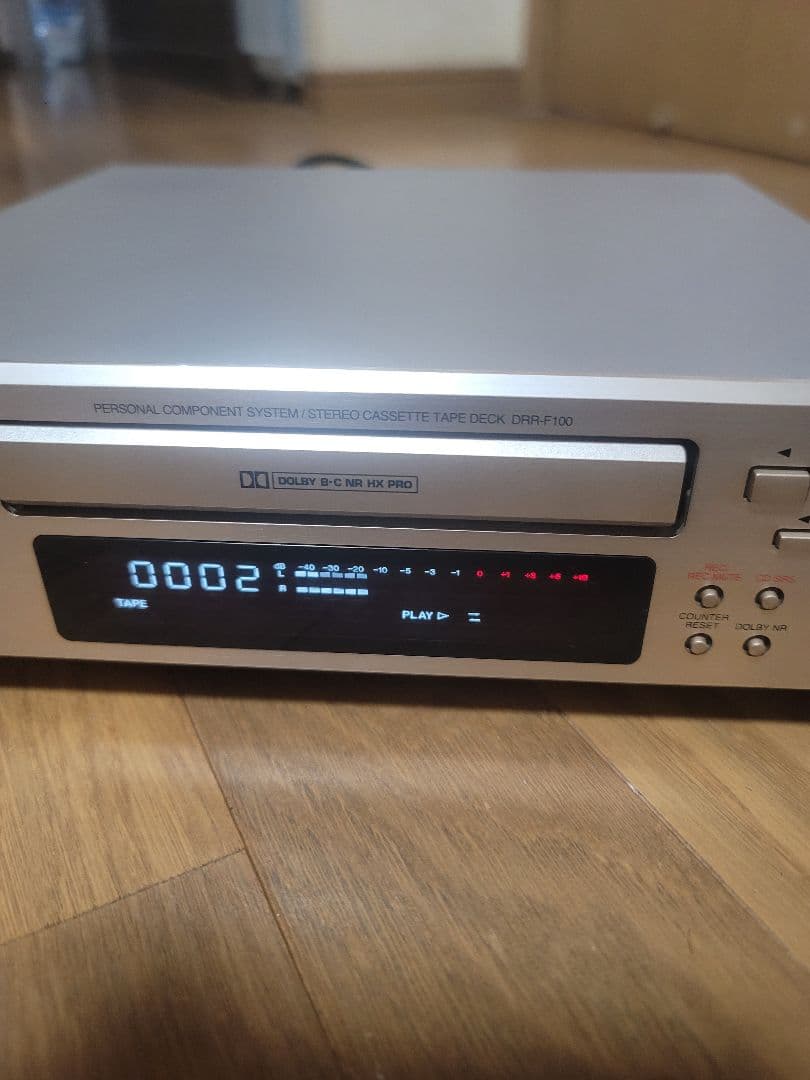 【動作OK！！】カセットデッキ　DENON　デノン　DRR-F100