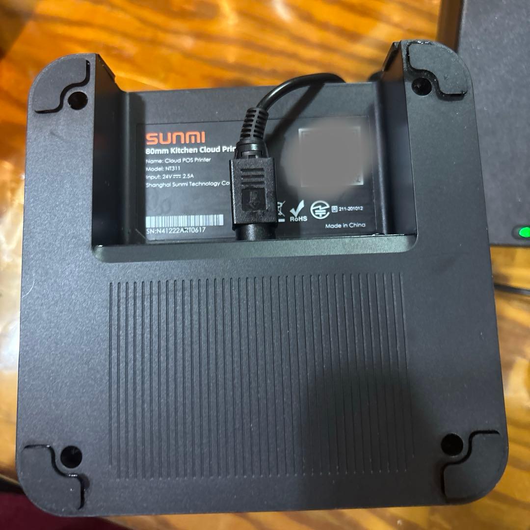 funfo SUNMI 80mm クラウドキッチンプリンター　NT311
