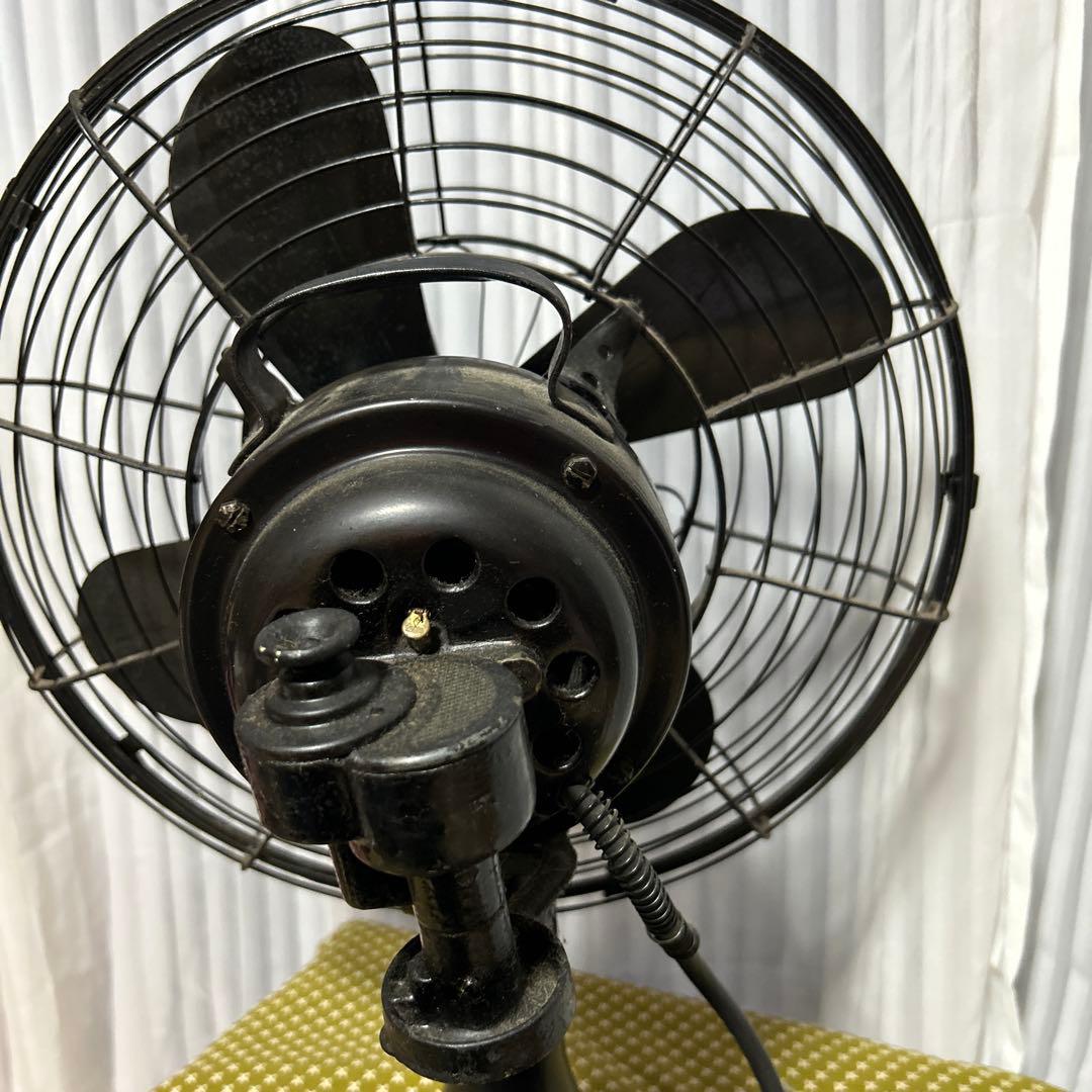 三菱レトロ　扇風機　４枚羽