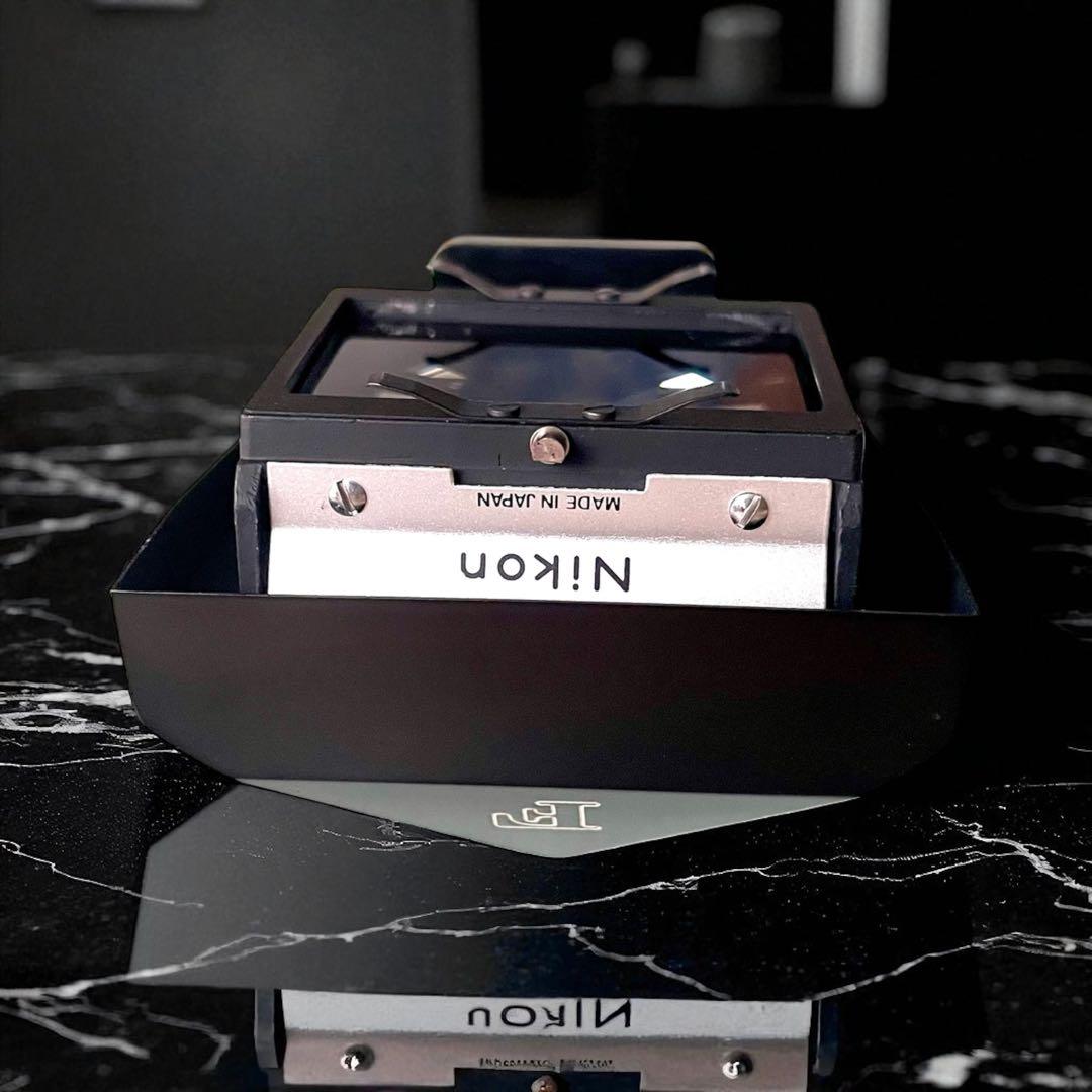 【OH済×コレクターズ未使用品】ニコンFアイレベル　　希少ブラックボディ