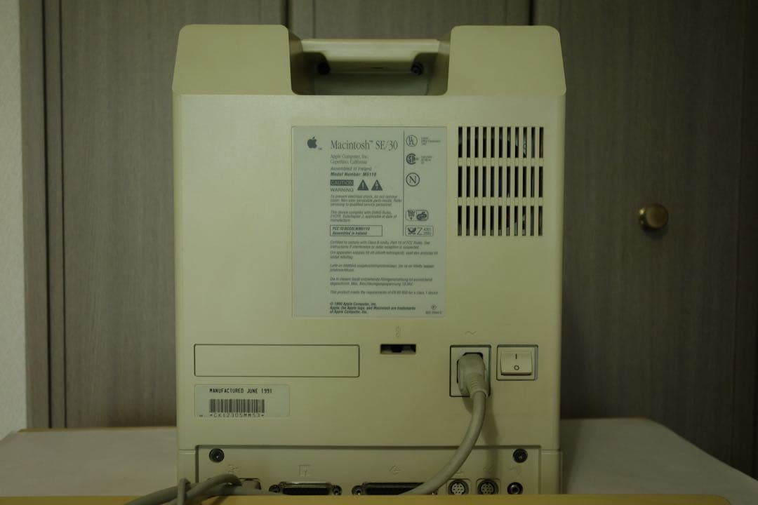 Macデスクトップ Apple Macintosh SE/30