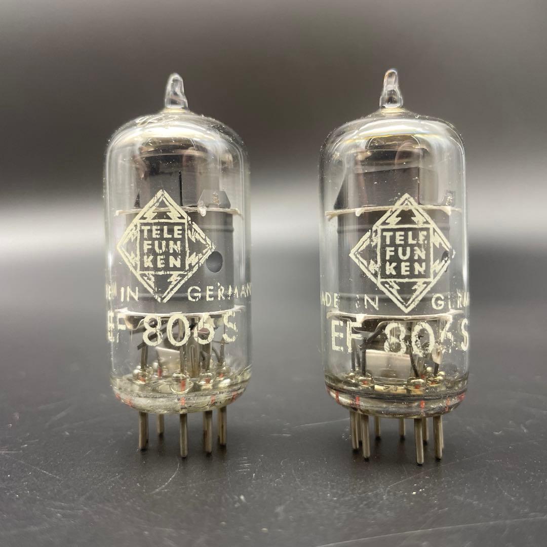 【未使用◇あり】EF806S TELEFUNKEN ワンペア 真空管 (188)