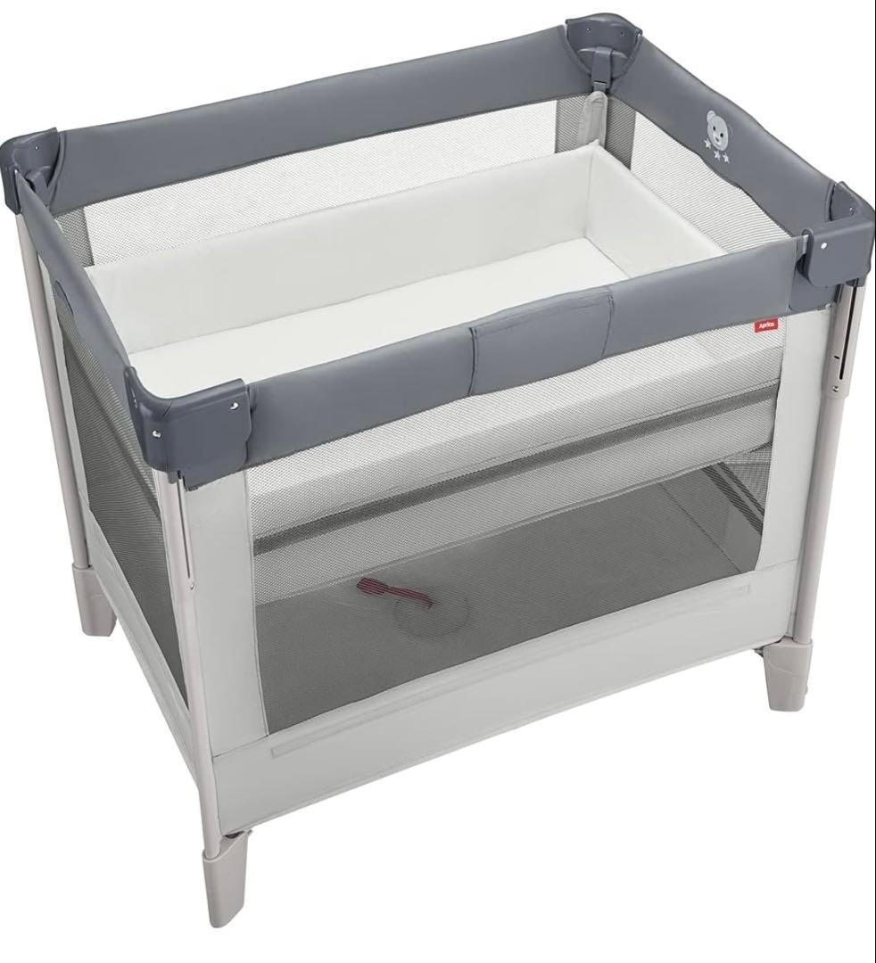 Aprica ベビーベッド ココネルエアー AB ミニ コンパクト 折りたたみ