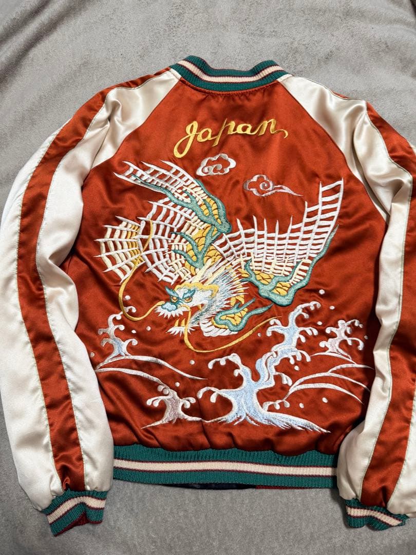 ２面用 テーラー東洋 USS 龍鷲 日本限定 スカジャン unisex サテン