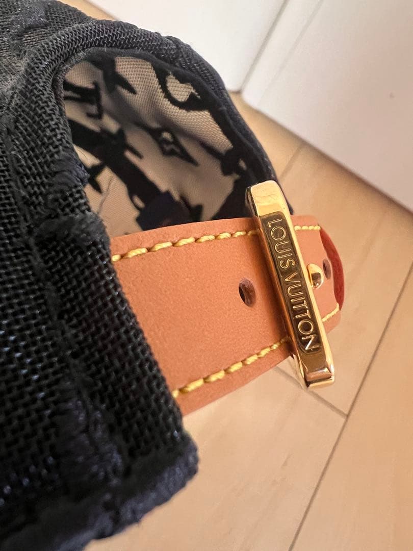 Louis Vuitton ブラック ベースボールキャップ