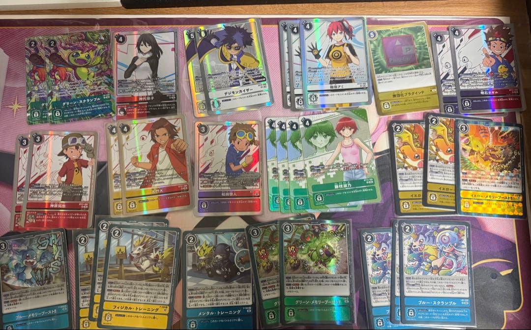【デジモンカード】引退品　希少　デッキ　サプライ　まとめ売り