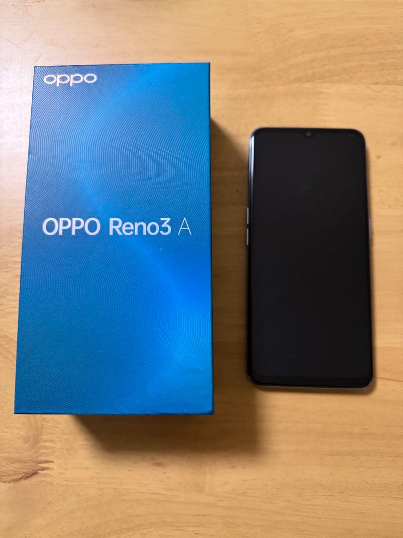 OPPO Reno3 A 本体 ホワイト/ブルーグラデーション