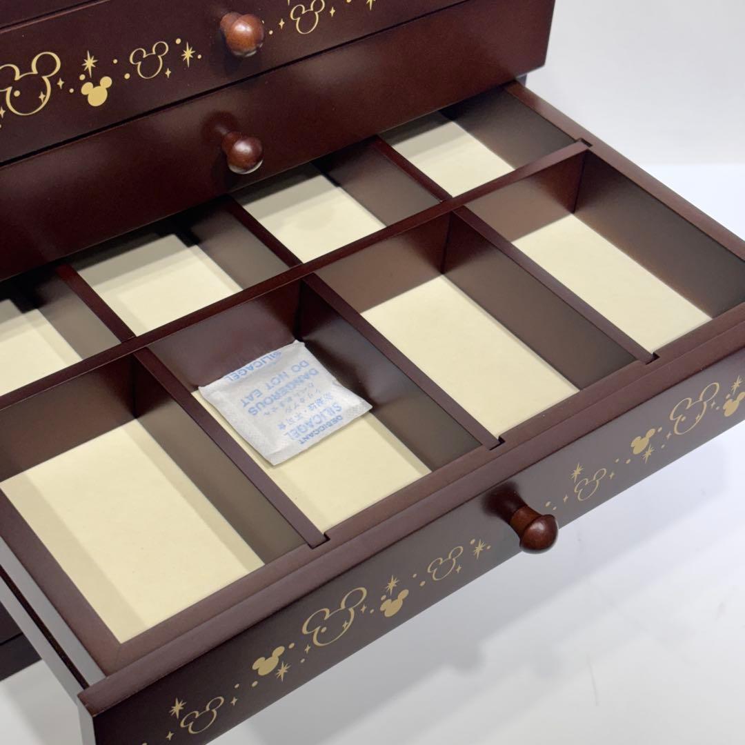 希少！新品・未使用品！ベルメゾン ディズニー アクセサリーケース 6段