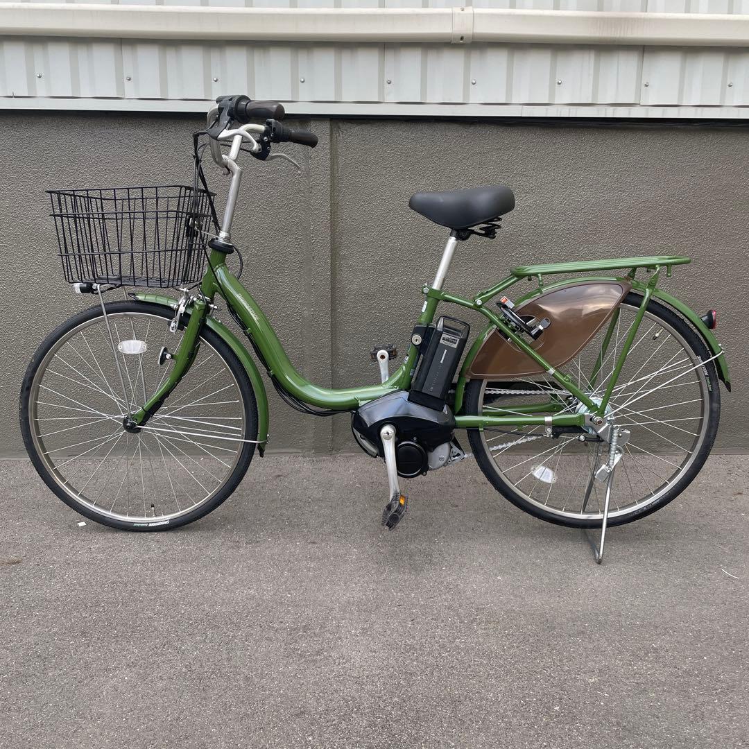 ブリヂストン電動アシスト自転車24インチ グリーン