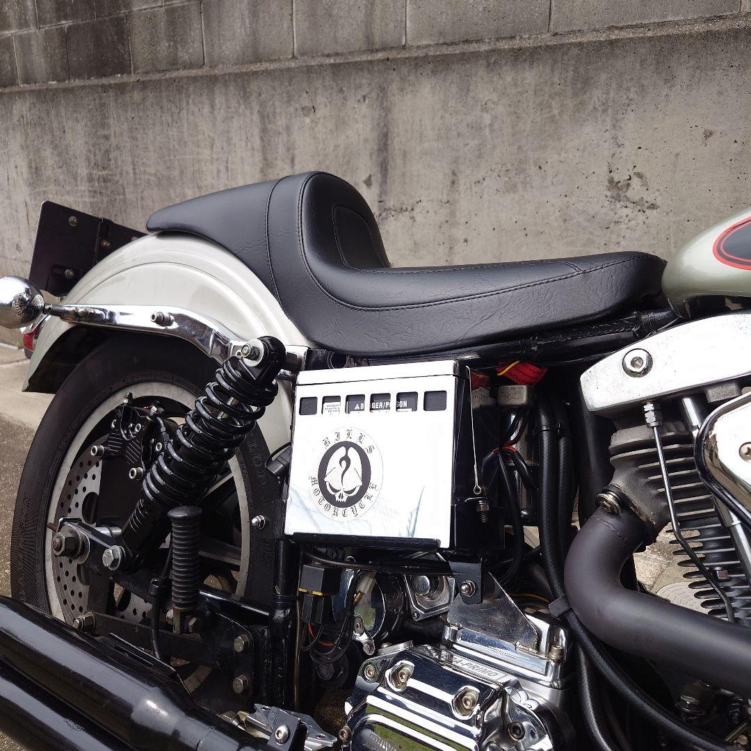 ハーレー　ショベル　4速　マスタング　ファストバック　シート