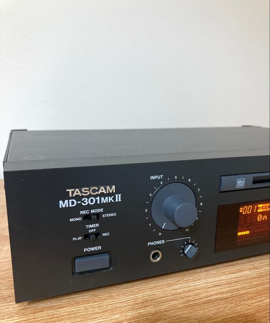 TASCAM MDデッキ
