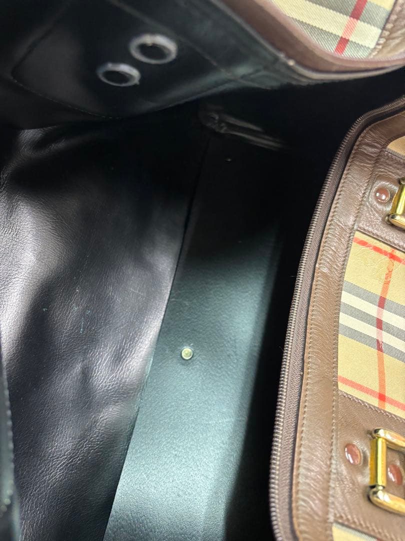 Burberrys ボストンバッグ チェック柄