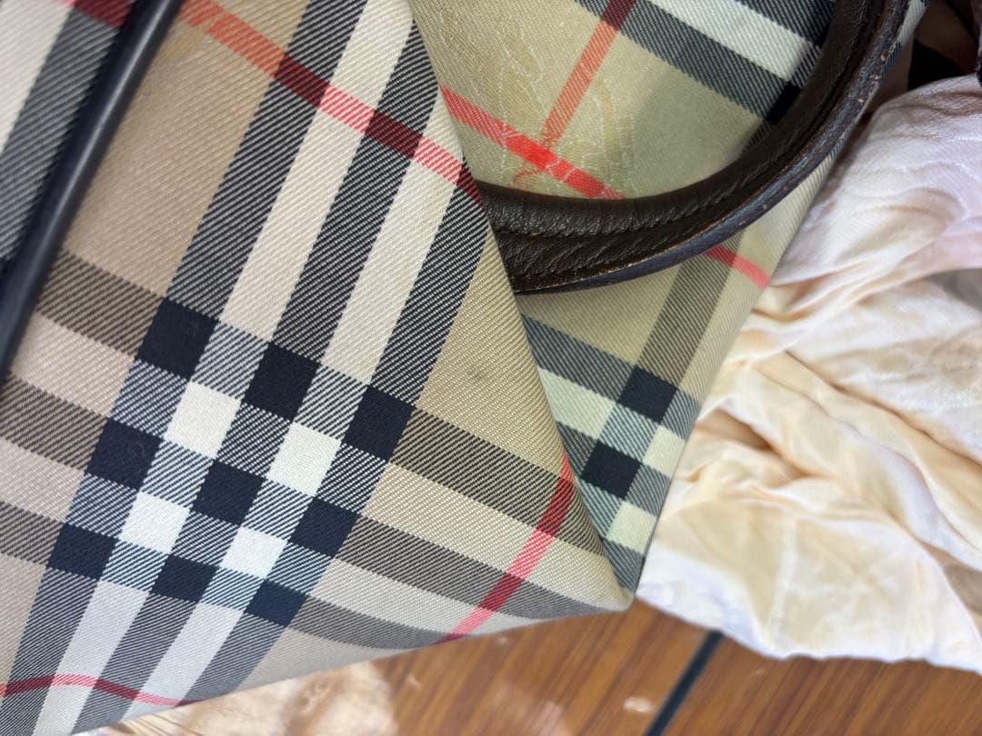 Burberrys ボストンバッグ チェック柄