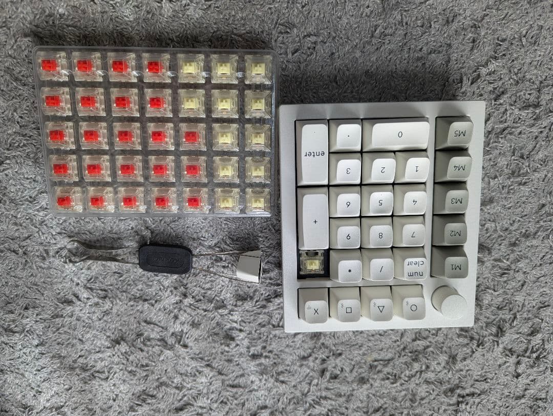 Keychron Q0 Max QMK メカニカル シェルホワイト